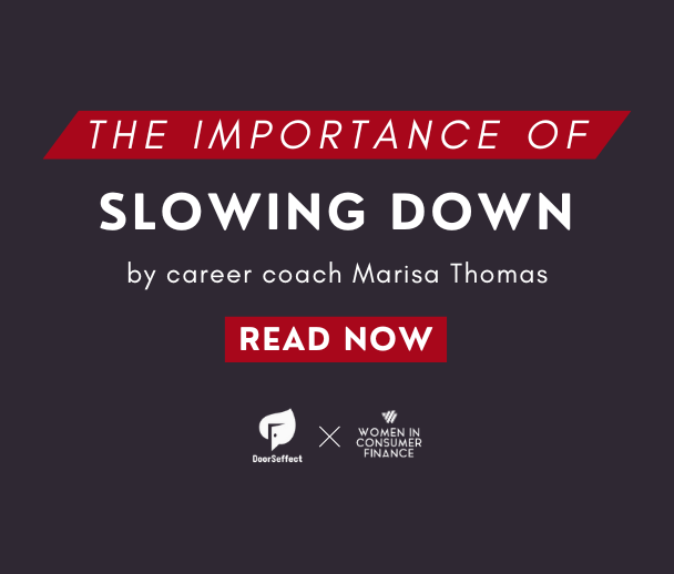 The Importance of Slowing Down